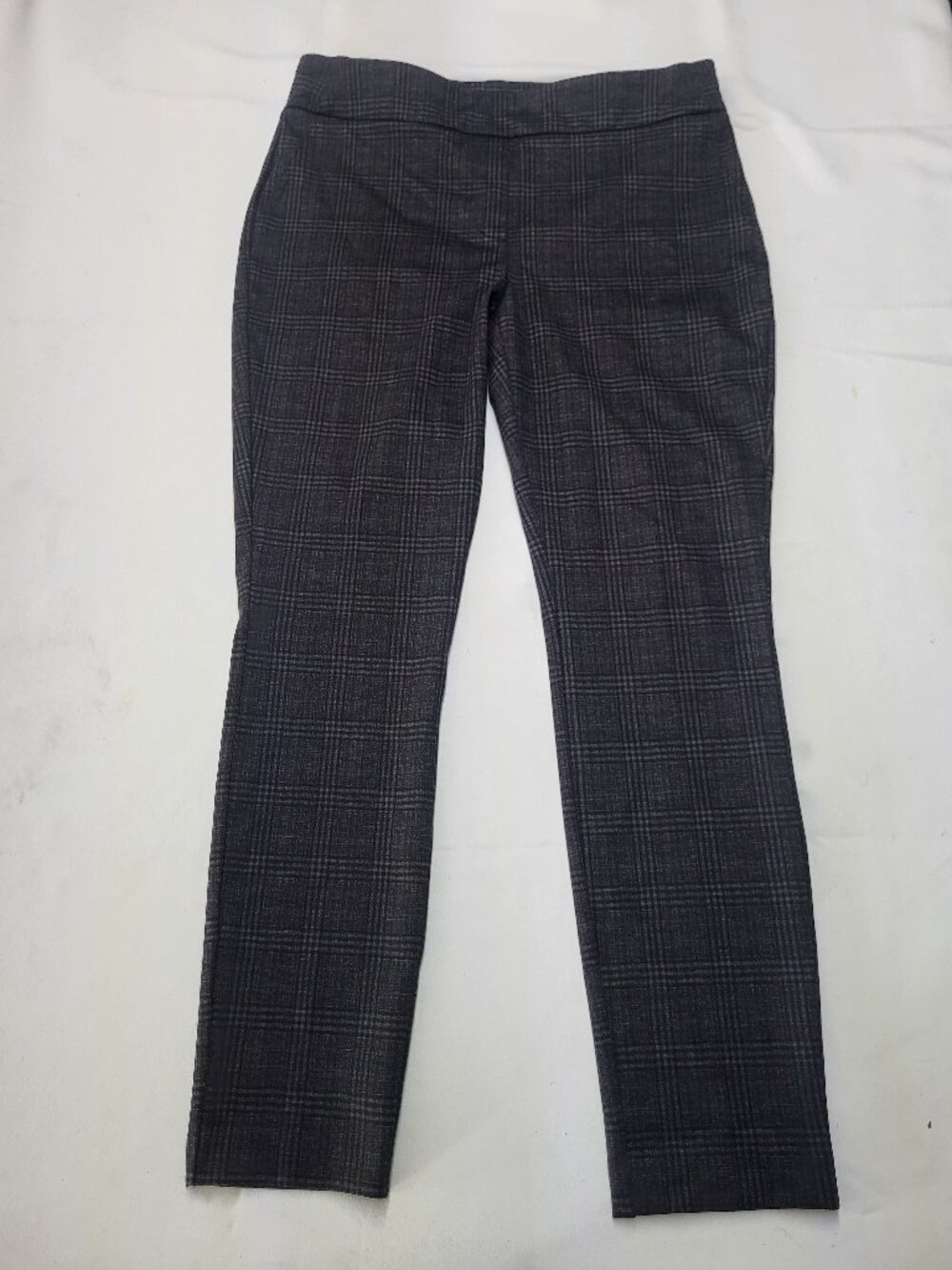 Dalia Women’s Black Straight Leg Pants Size 12 Stretch Career Casual Trousers